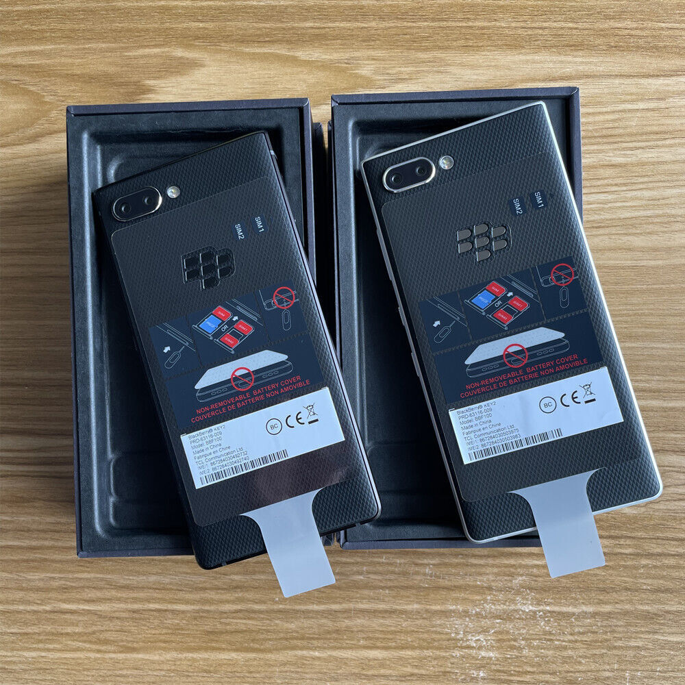 Blackberry Key2 BBF100-2 BBF100-1 BBF100-4 64GB Unlocked Smartphone New Sealed