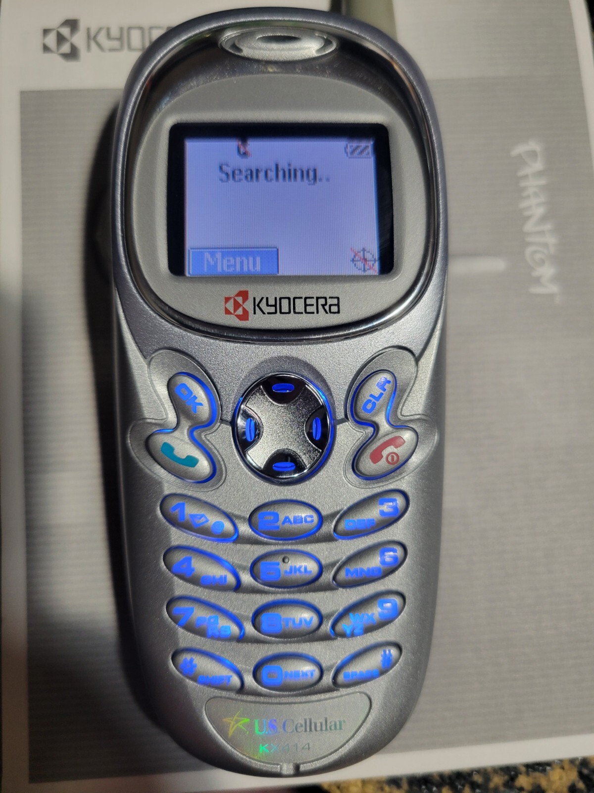 Kyocera Phantom KX414 – Gray US Cellular Bundle Unknown Service Status
