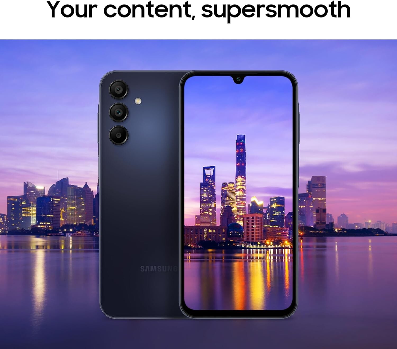 Latest Unlocked Samsung Galaxy A15 5G SM-A156U Blue Black 128GB – A Grade