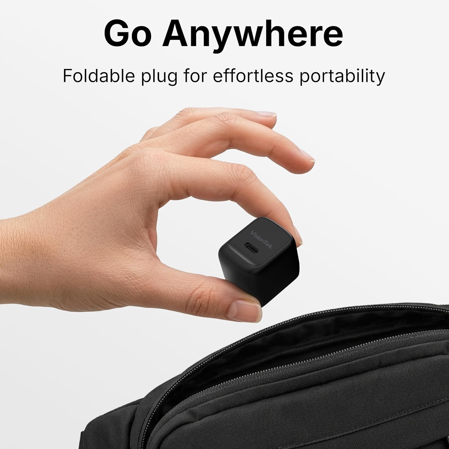 30W USB-C GaN Wall Charger, Ultra Compact, Fast Charging, Power Delivery 3.1