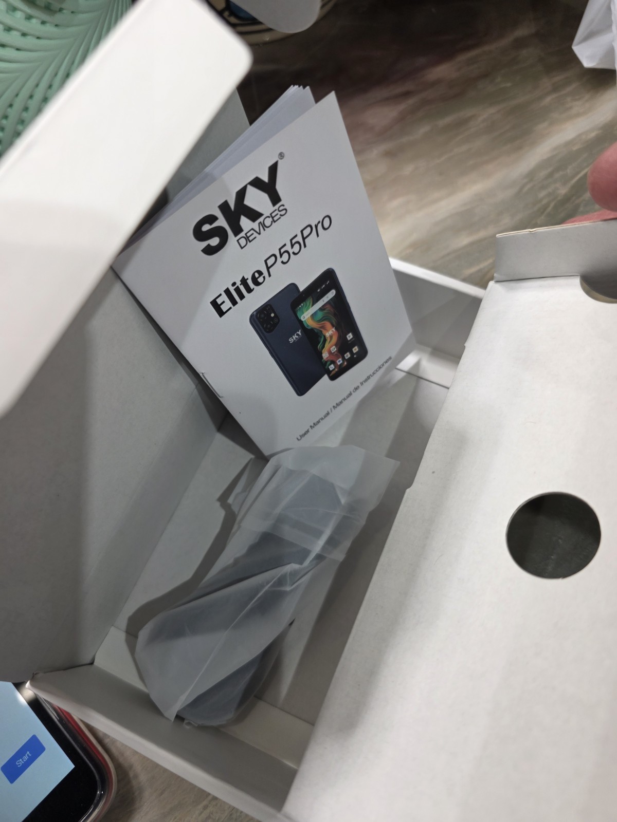 Sky Devices Elite P55 Pro Unlocked Cell Phone ***RED***