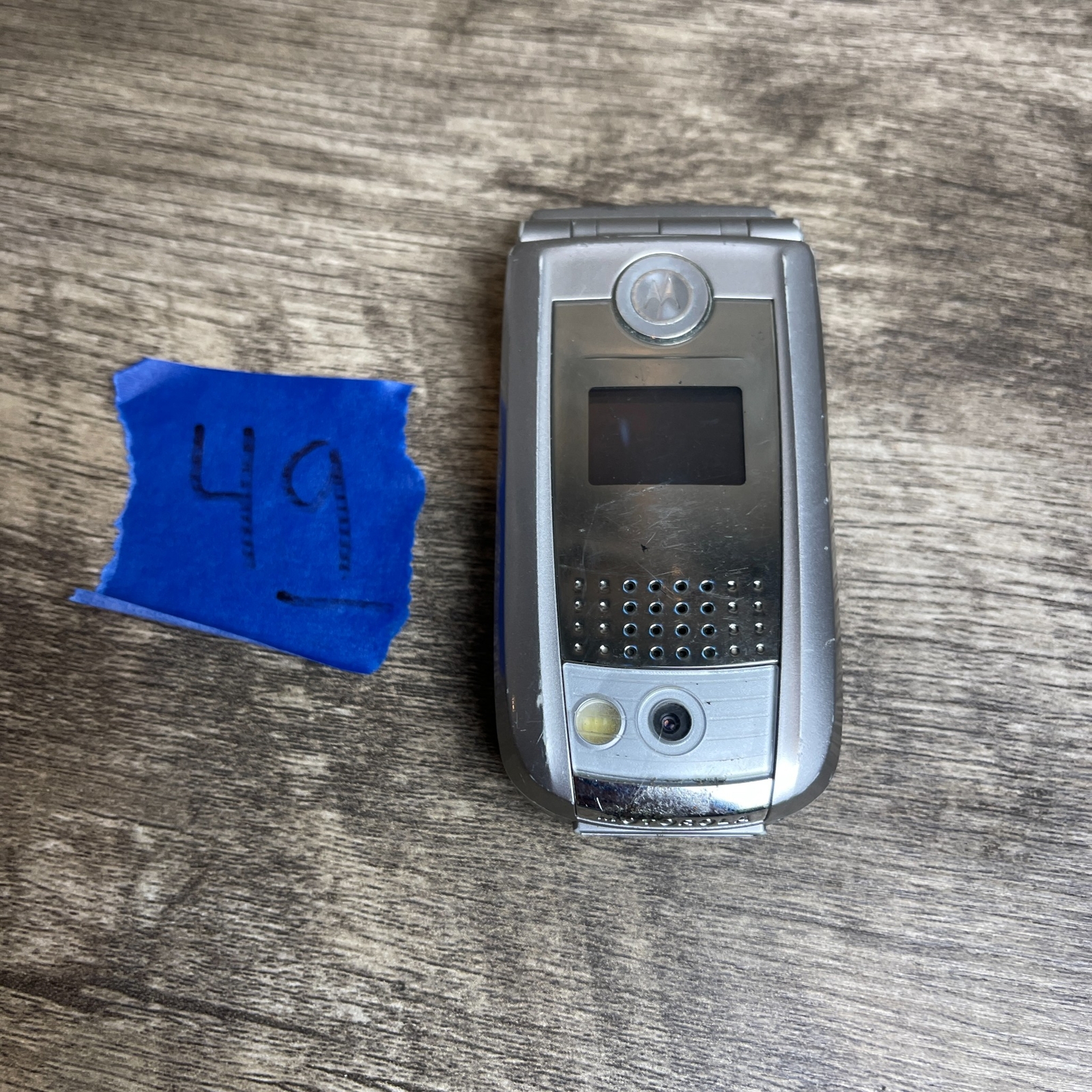 Motorola MPx220 Silver 2.0″ TFT Display 1.3MP Camera (Cingular) Flip Cell Phone