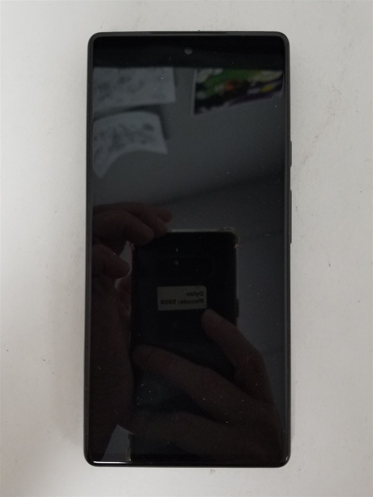 Google Pixel 6 128GB Black G9S9B (Verizon Unlocked) damaged zD2769