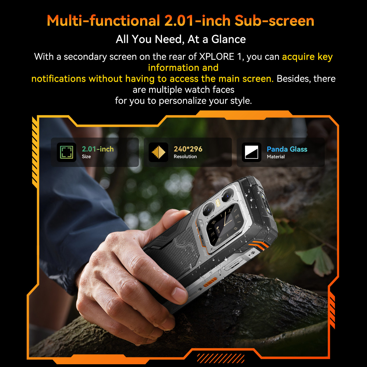 Blackview XPLORE 1 AI 5G Rugged Smartphone 36GB+256GB Android 15 20000mAh NFC