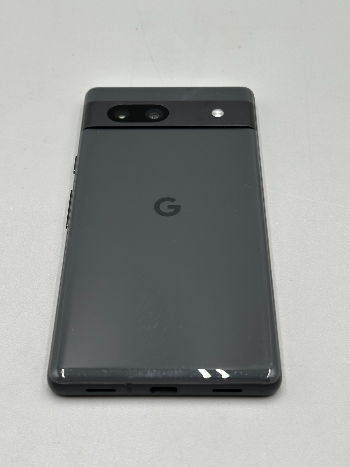 Google Pixel 7A Dual GWKK3 128GB Charcoal Android T-Mobile ONLY Smartphone Good