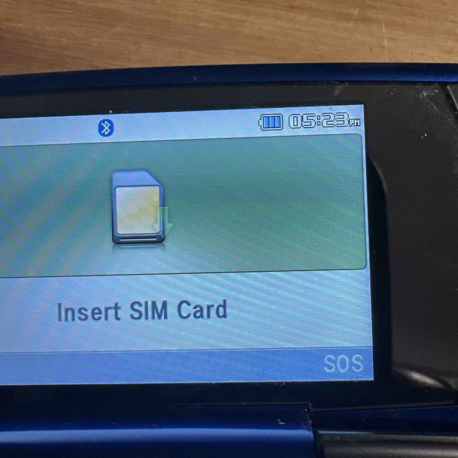 Pantech Impact P7000 Blue 2.6″ TFT Color Display 2MP AT&T Cellular Slider Phone