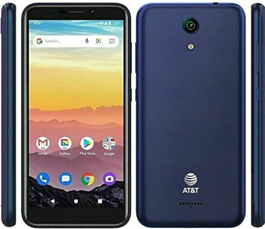 UNLOCKED OR AT&T Calypso U318AA Android 16GB 4G LTE Smart Camera Cell Phone