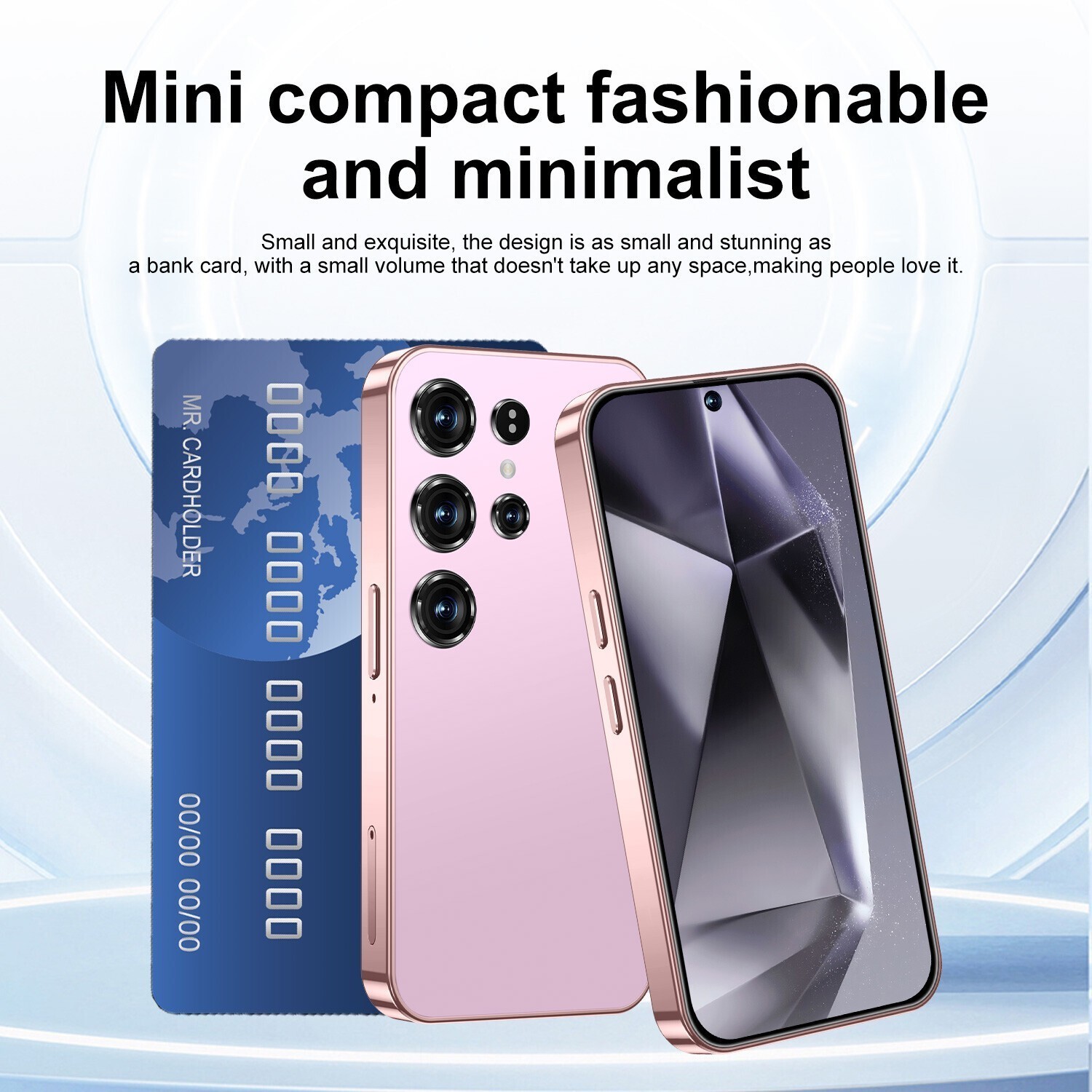 Unlocked 24 MINI 5G Cell Phone Smartphone Cheap Phone Android 2500mAh