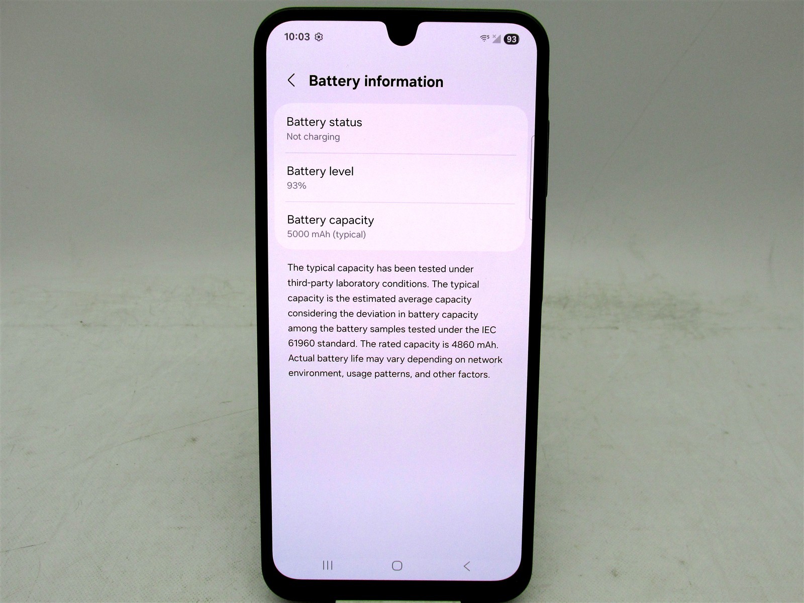 Samsung Galaxy A26 5G SM-266V BLACK 128GB 6GB Smartphone TracFone ONLY No A/C