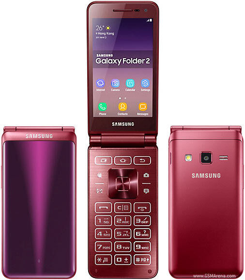 Samsung Galaxy Folder 2 SM-G1650 Dual SIM Flip Unlocked SmartPhone Open Box