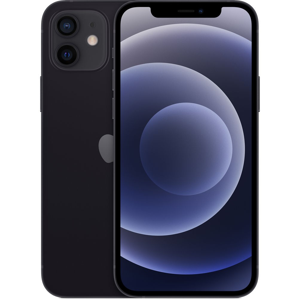Apple iPhone 12 Black 64GB Good – Refurbished – Unlocked
