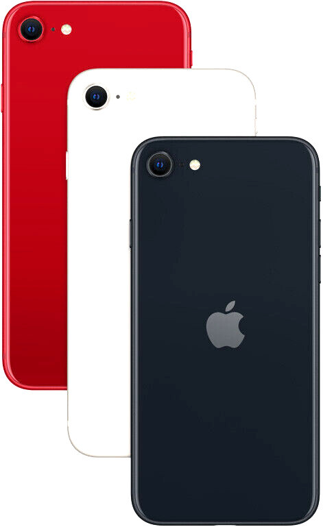 Apple iPhone SE 2022 5G 3rd Gen 10/10 GSM 🔓 Unlocked BLK RED WHT 1 Yr Warranty