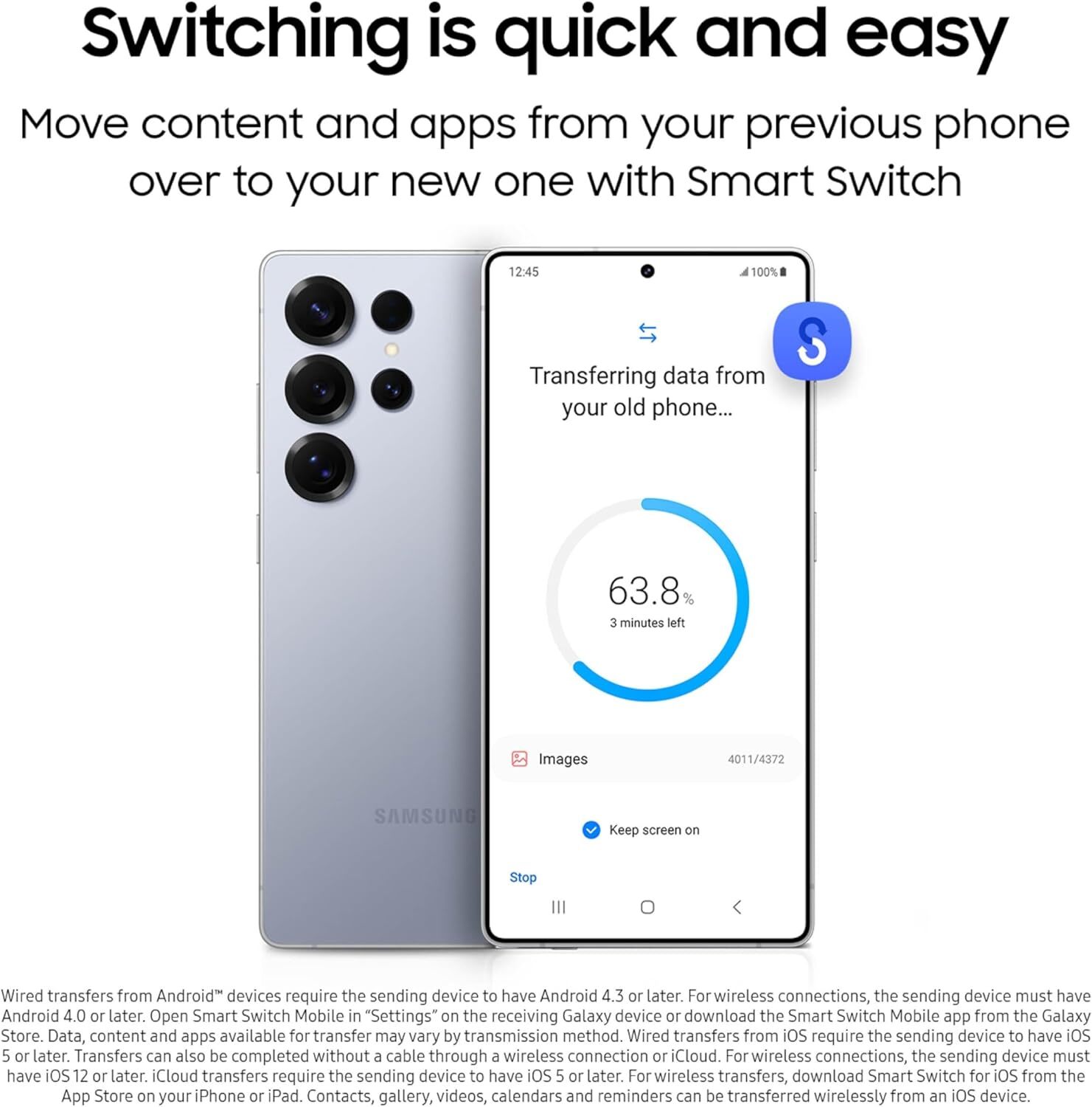 UNLOCKED for US Domestic Carriers Samsung Galaxy S25 Ultra 5G 256GB – OPEN BOX