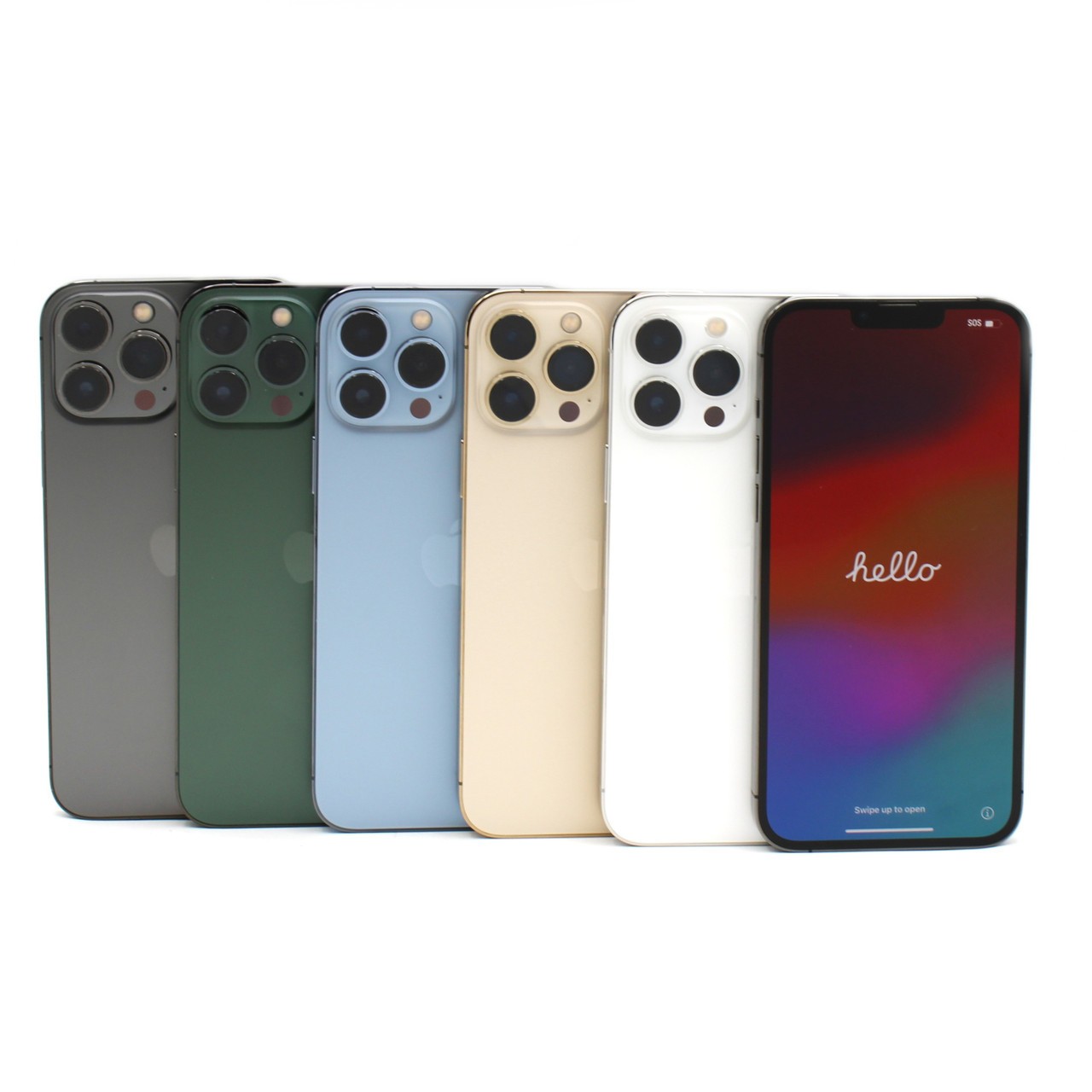 Apple iPhone 13 Pro Max A2484 256GB Choose Color Carrier Good Refurbished