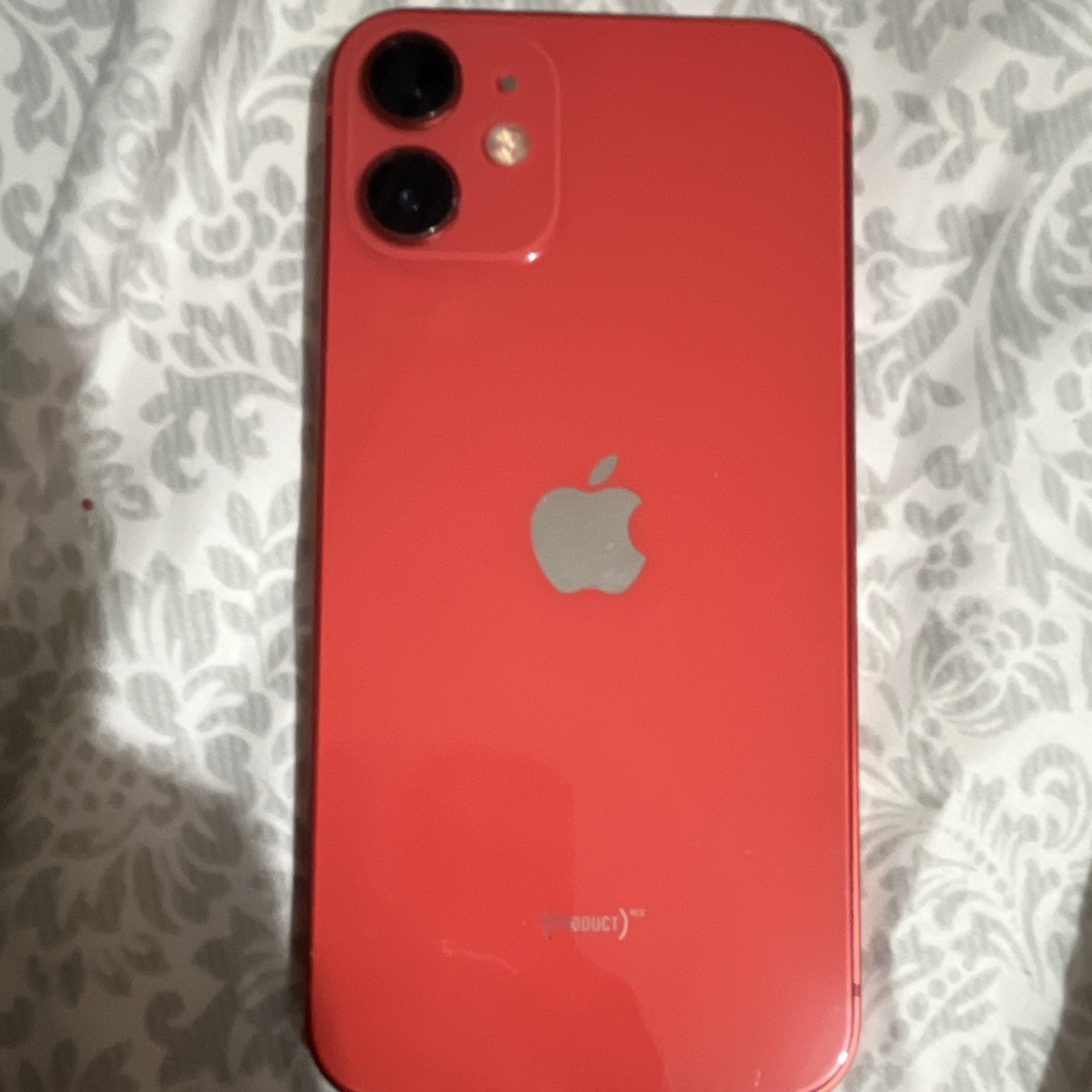 Apple iPhone 12 mini 64GB Red Unlocked 6.1in Dual SIM 12MP iOS