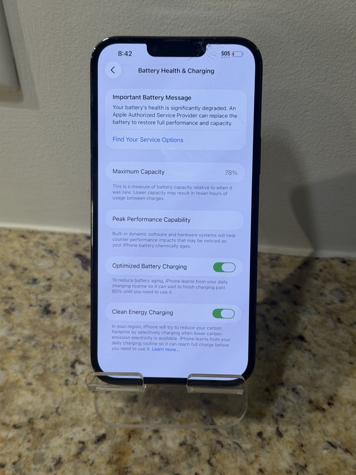 Apple iPhone 13 Pro Max – 128 GB – Graphite Grey (Unlocked)