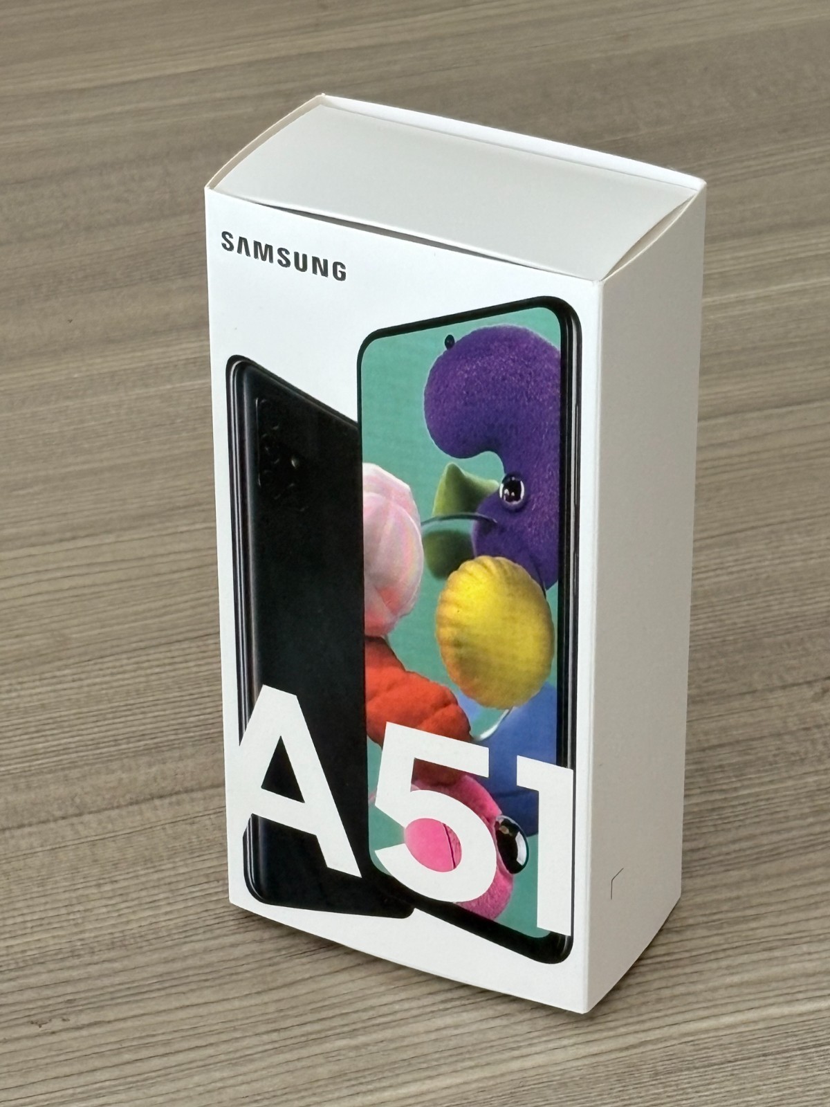 New Sealed Samsung Galaxy A51 128GB Factory Unlocked Black Smartphone