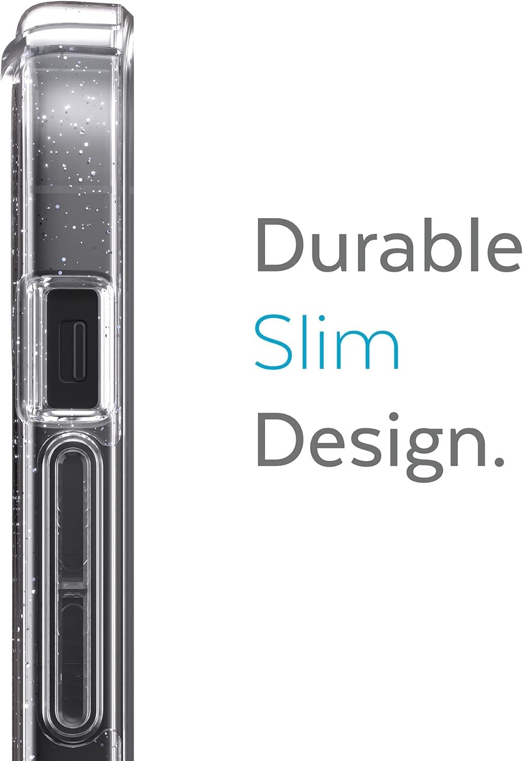 Clear Phone Case for iPhone 13 – Drop & Camera Protection, Wireless Charging
