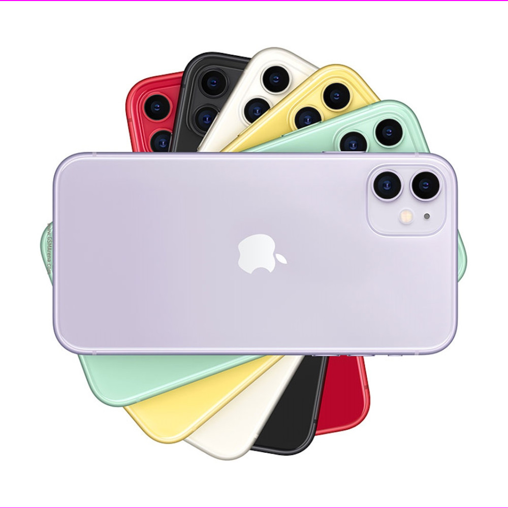 Apple iPhone 11 Unlocked – 64GB/128GB in Various Colors, LTE 4G iOS Wi‑Fi