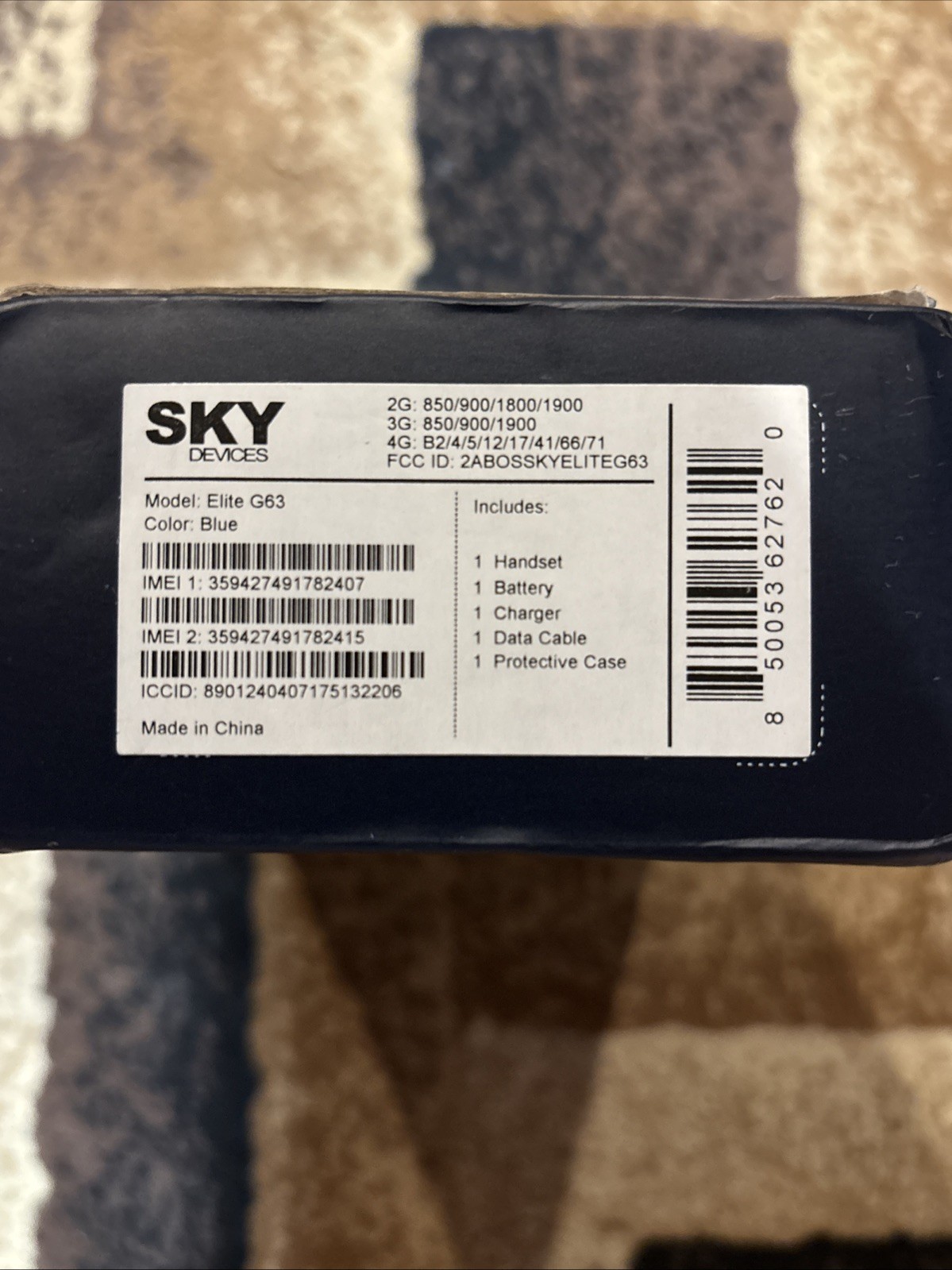 Sky Elite G63, Dual Sim SmartPhone *1.5GHz 6.26″ Screen GSM