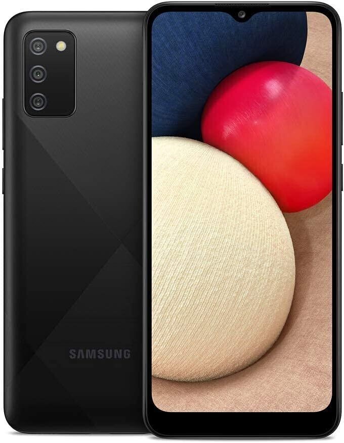 (Spectrum) Samsung Galaxy A02S SM-A025U 32GB Black 6.5” – A GRADE