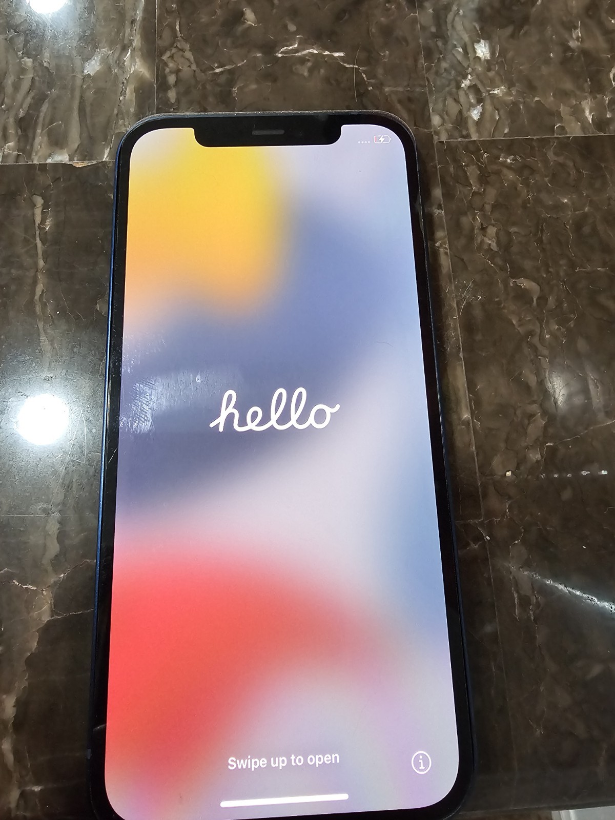 Apple iPhone 12 – 64 GB – Blue (AT&T) 5G GSM A2172 Smartphone