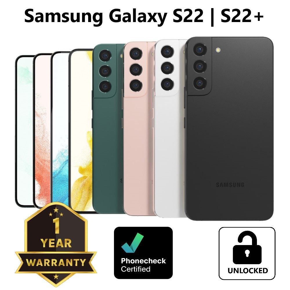 Samsung Galaxy S22 | S22+ 5G 128GB | 256GB (Unlocked) Verizon T-Mobile AT&T
