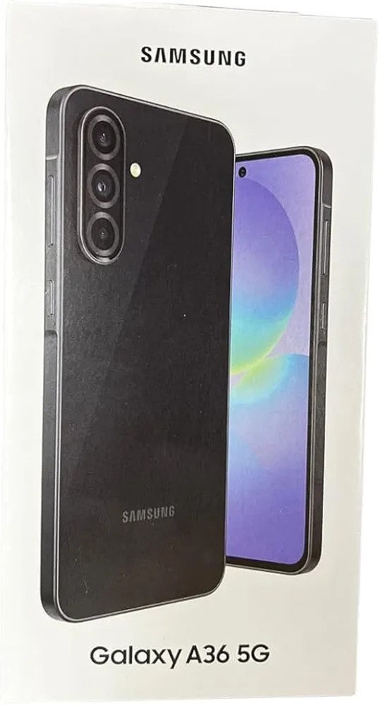 Samsung Galaxy A36 5G Black 128GB 8GB RAM 6.7in 50MP Spectrum