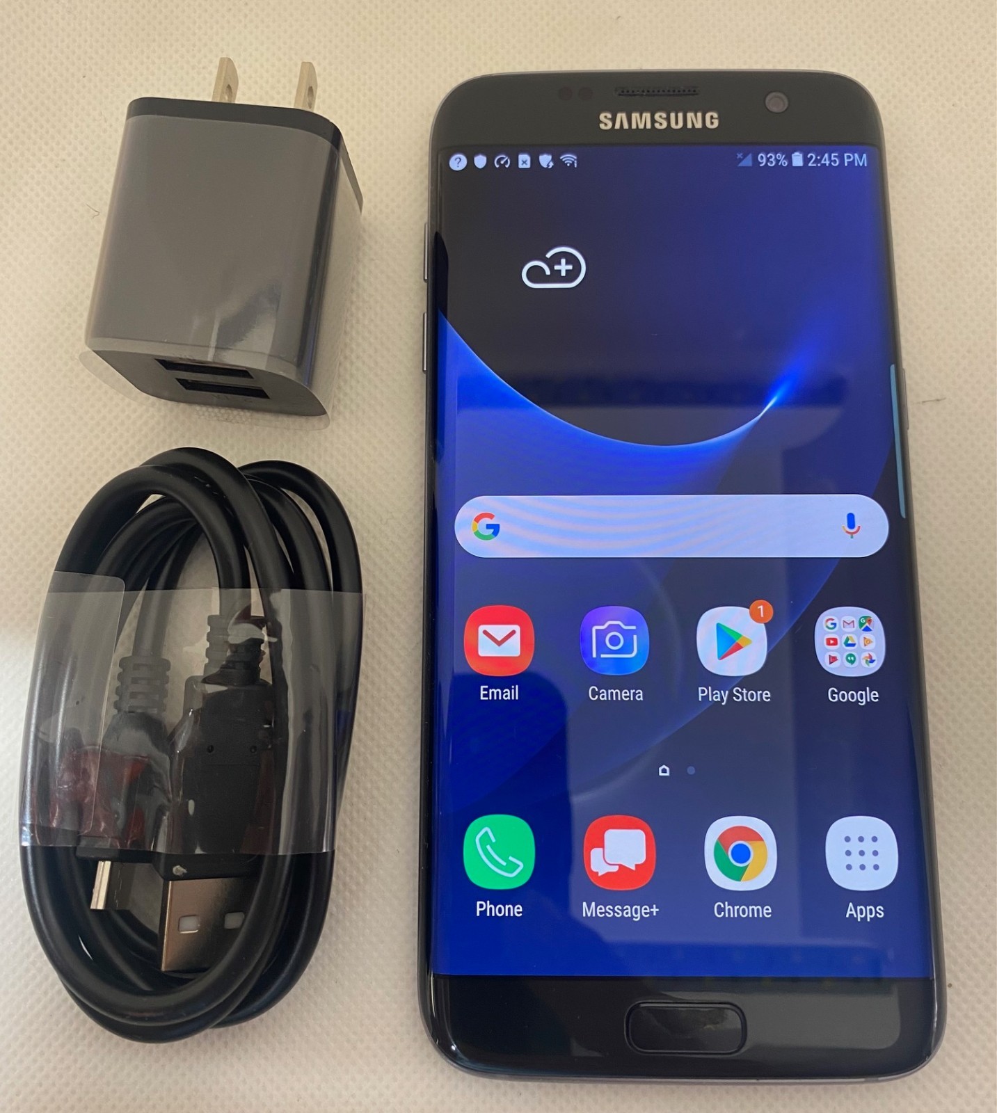 Samsung Galaxy S7 Edge SM-G935U 32GB GSM Unlocked Smartphone OPEN BOX Black
