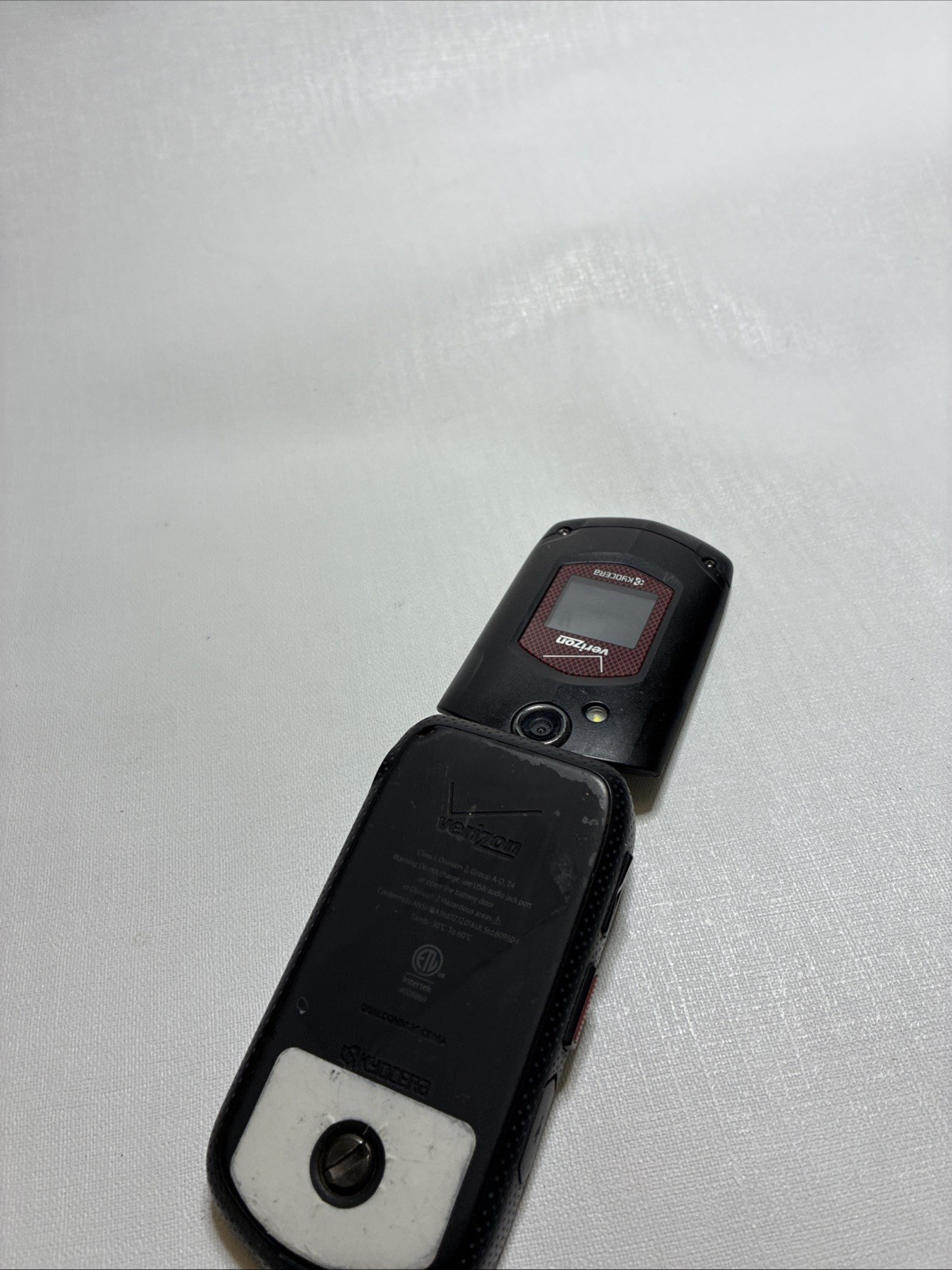 Kyocera DuraXV + / Dura XV Plus E4520PTT – Black ( Verizon ) Cellular Flip Phone