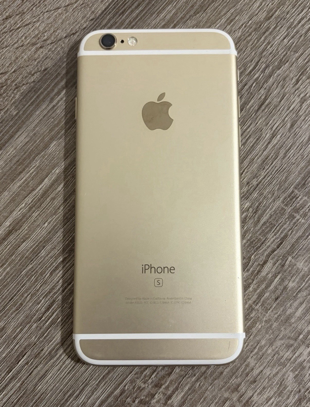 Apple iPhone 6s 128GB Gold 4.7in 12MP iOS GSM Single SIM A1633 Used