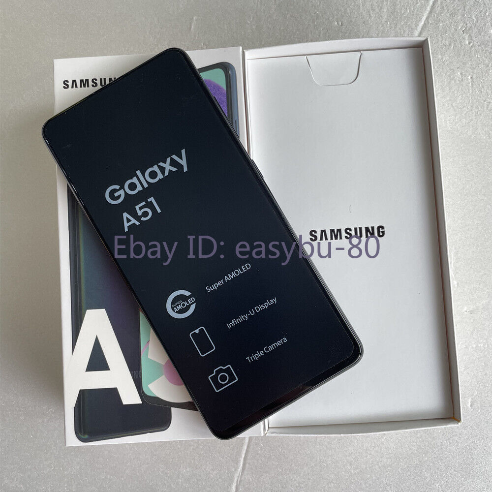 Samsung Galaxy A51 SM-A515U A515F/DS 128GB 4GB 4000mAh Unopened Multicolor