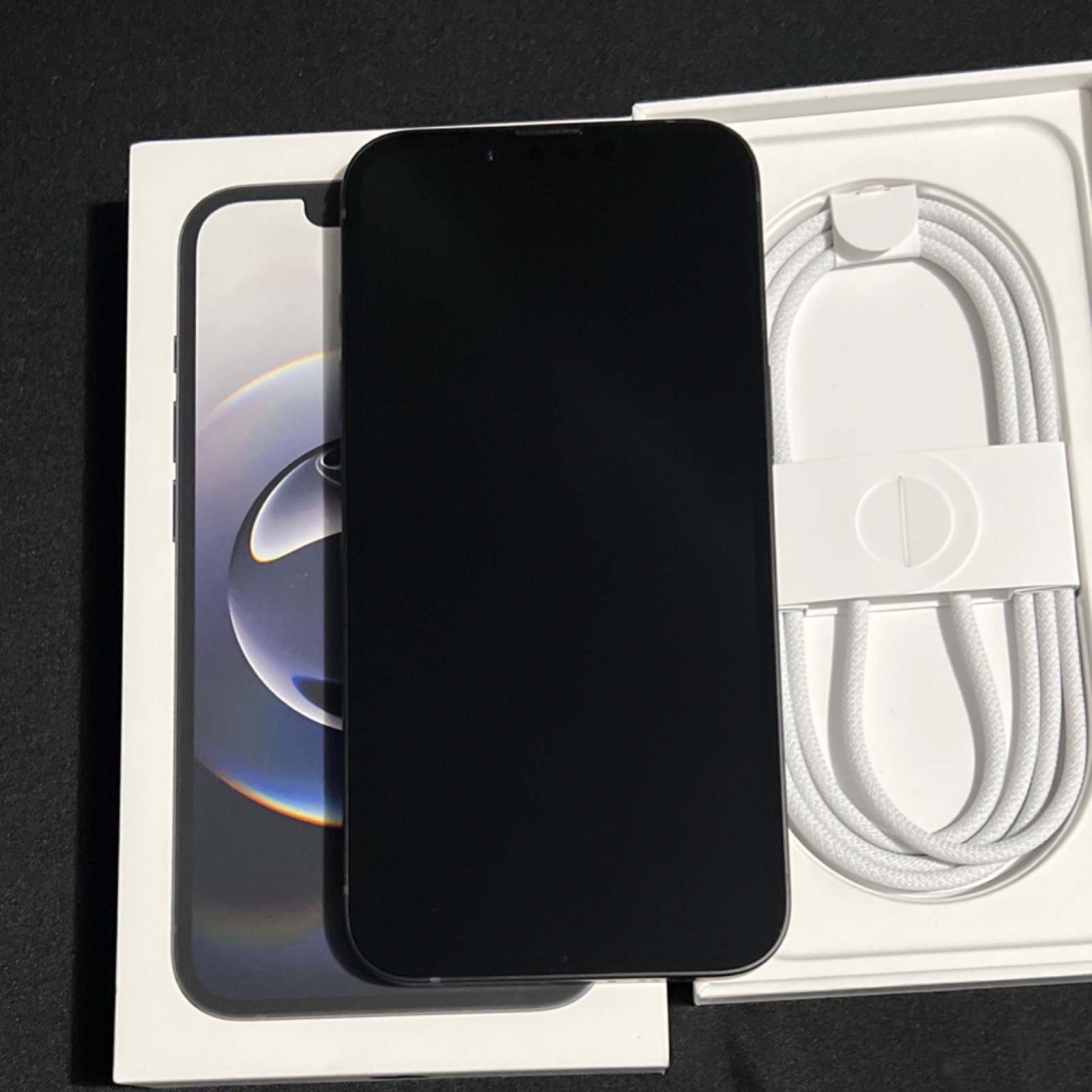 Apple iPhone 16e 48MP Camera Black Slate Smartphone USB-C Connectivity eSIM