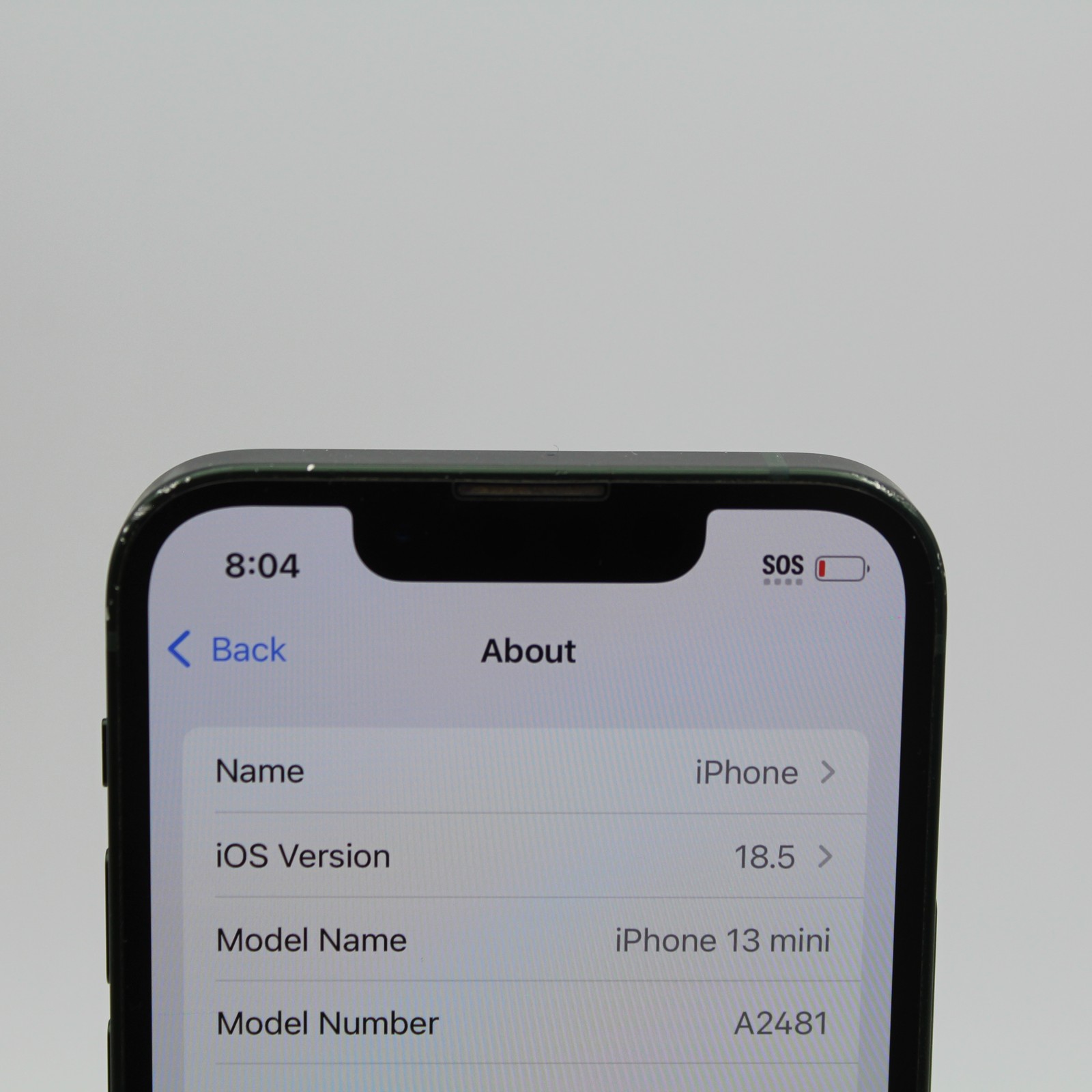 Apple iPhone 13 mini A2481 128GB Fair Condition | Green | UNLOCKED