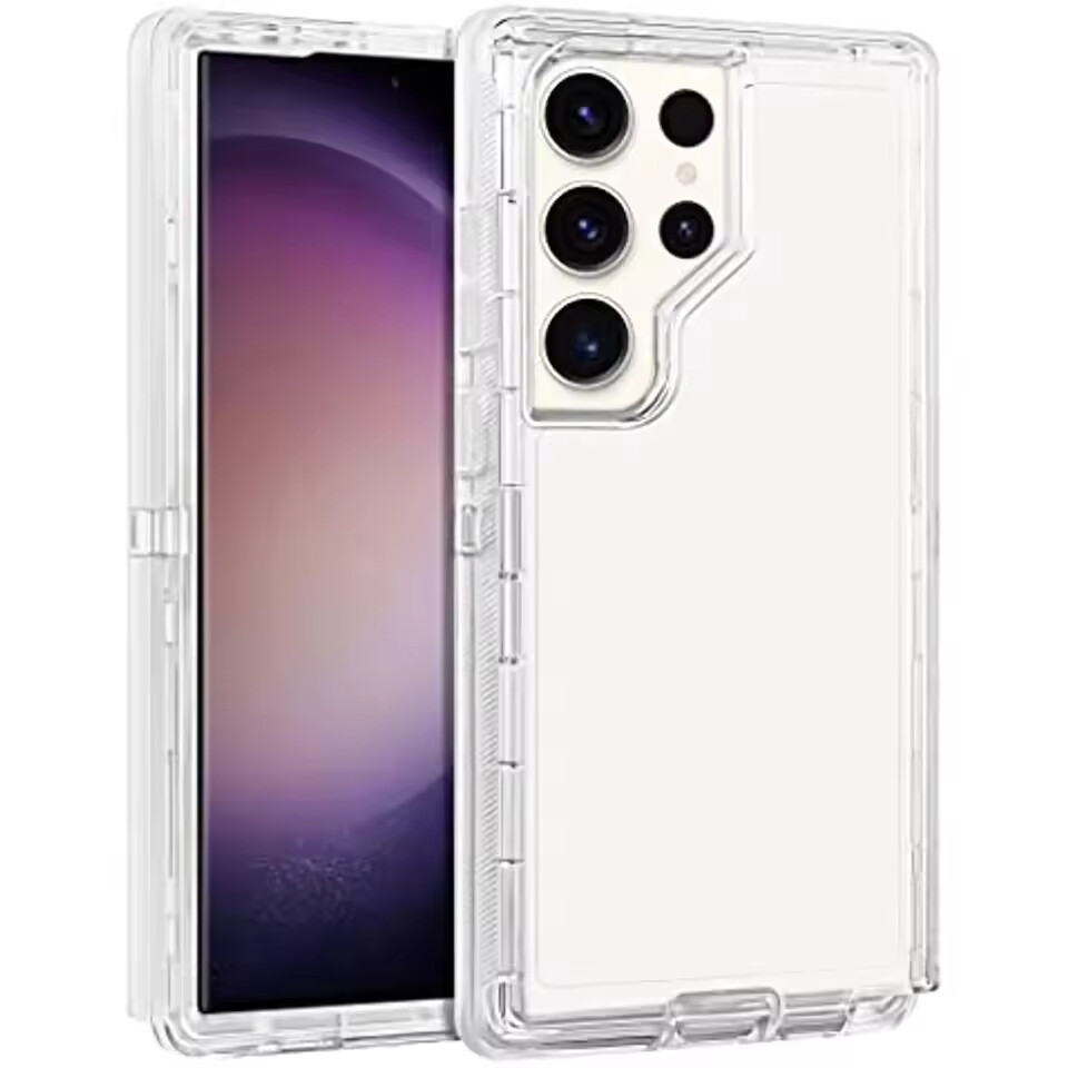 Clear Shockproof Phone Case Cover For Samsung Galaxy Note20 S24 S23 S22+ S21 5G