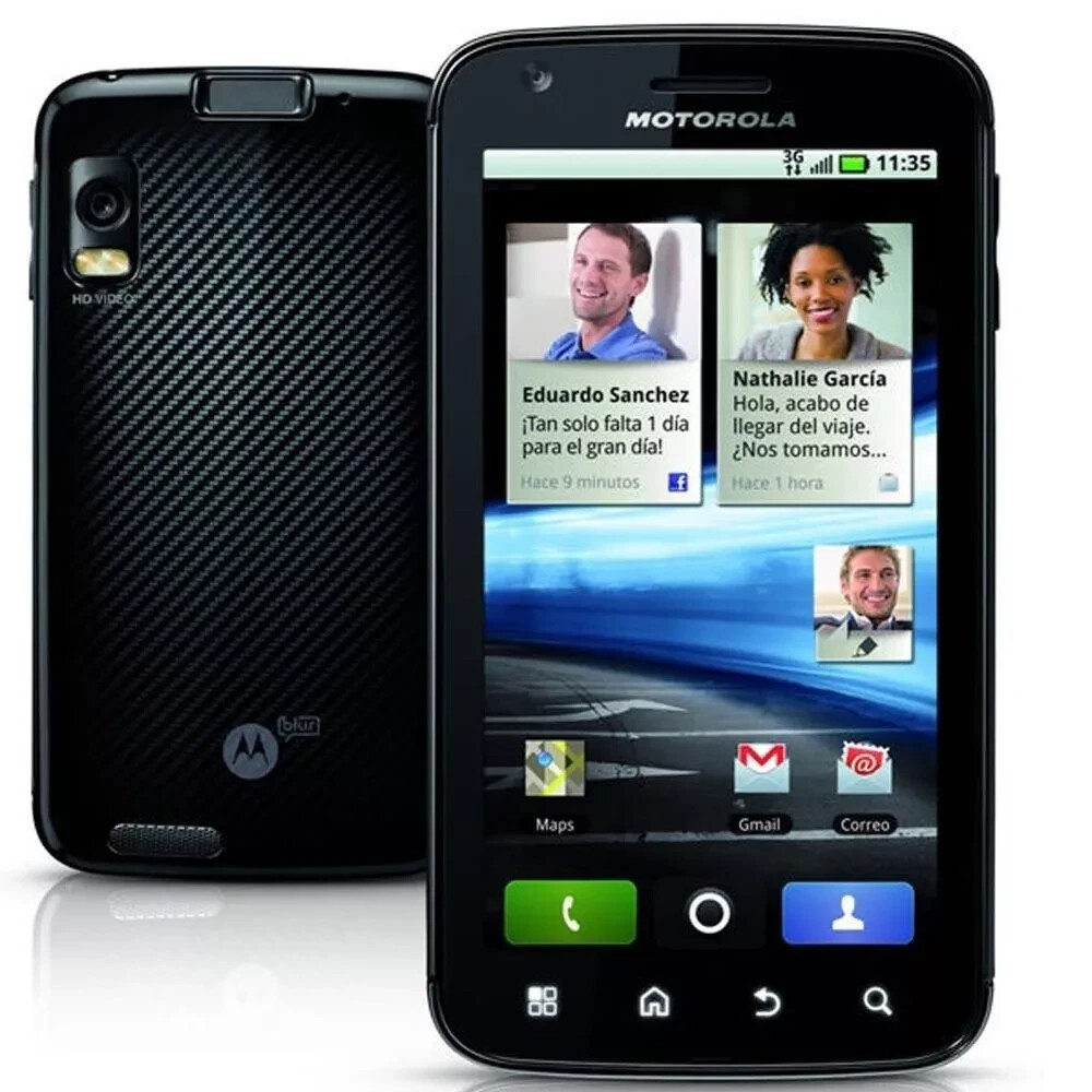 Unlocked Motorola ATRIX 4G MB860 Black 4.0 inches Original 5.0MP Camera WIFI