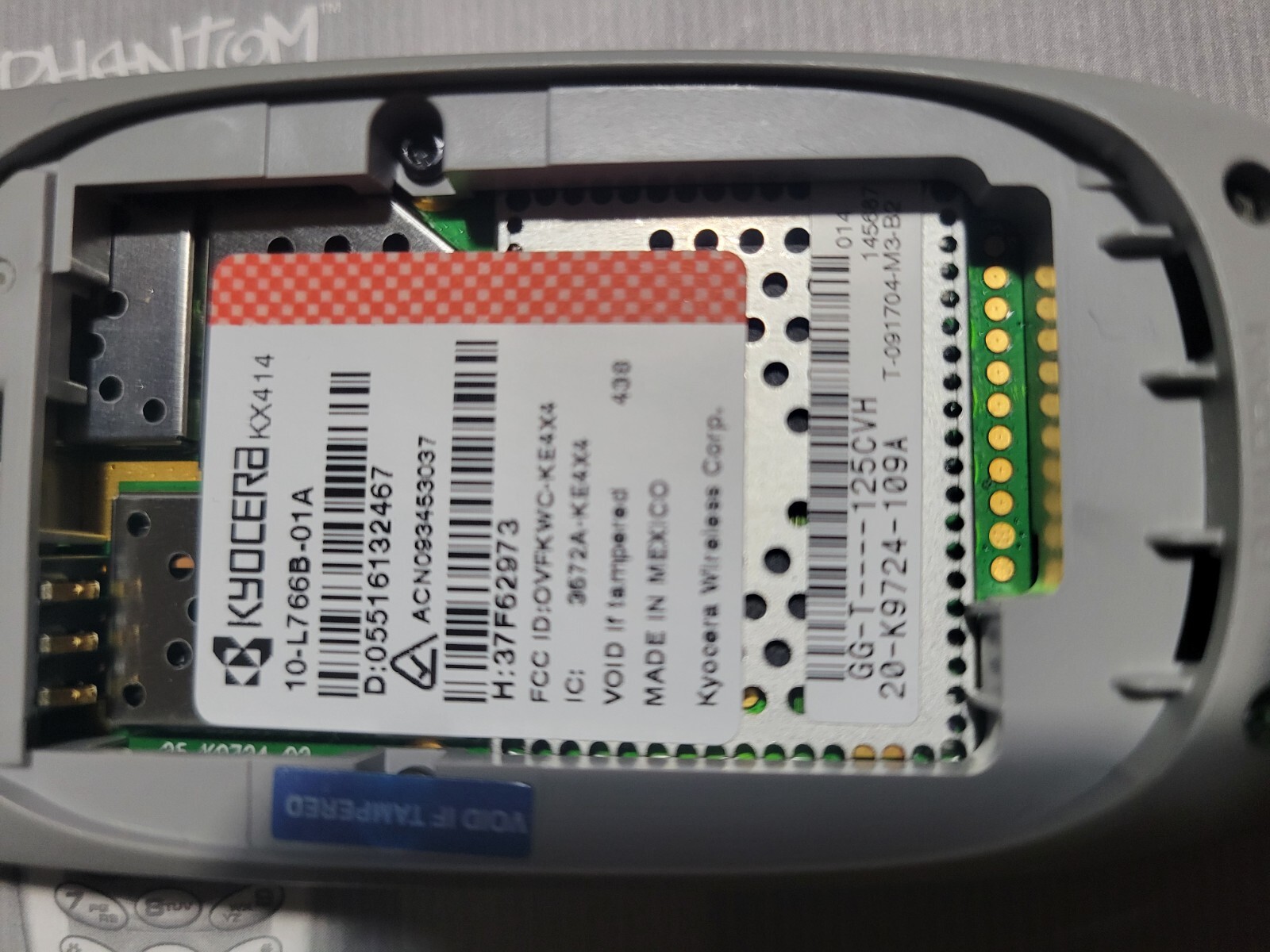 Kyocera Phantom KX414 – Gray US Cellular Bundle Unknown Service Status