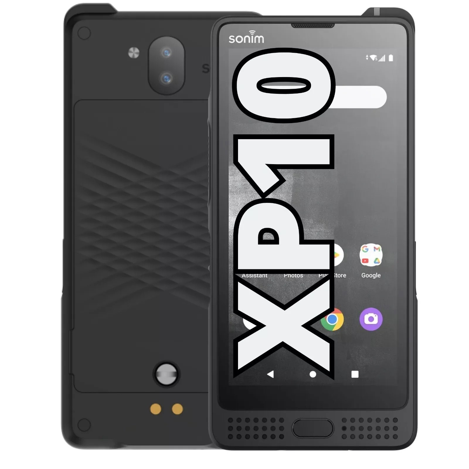 Very Good 8/10 Sonim XP10 XP9900 – 128 GB – Black (AT&T UNLOCKED) RUGGED
