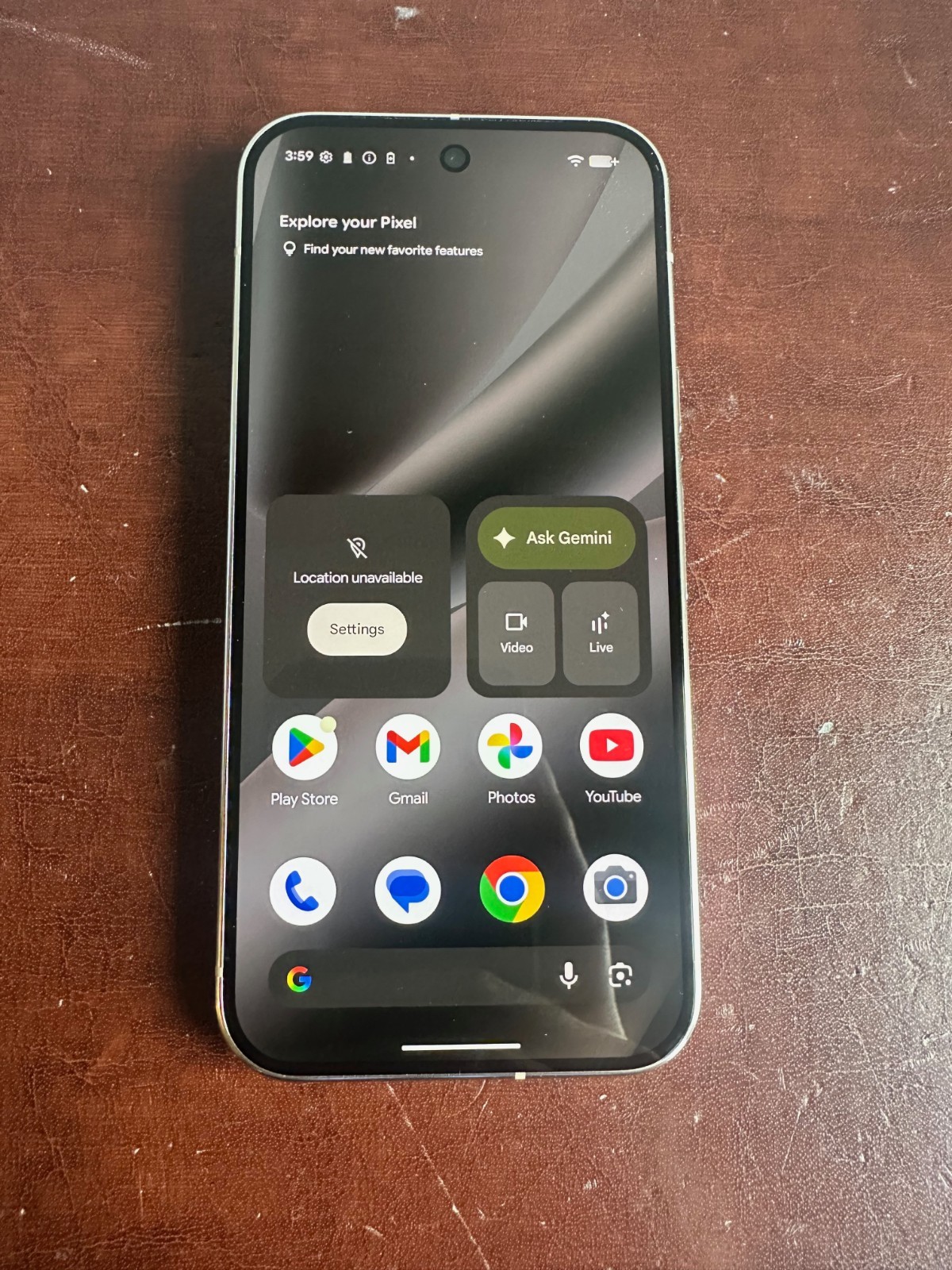 Google Pixel 10 Pro, Tensor G5, 6.3 in, 128GB, 5G, Unlocked, Silver, Android 16
