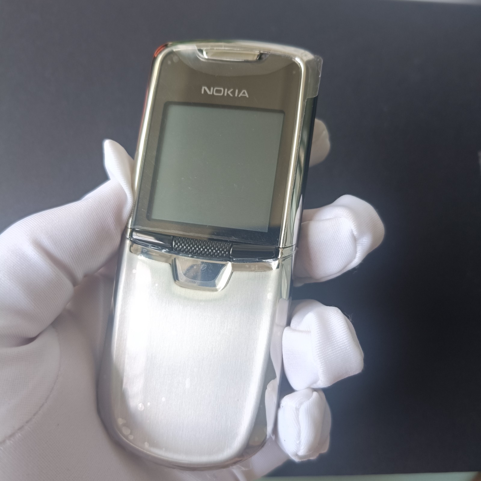 GENUINE NOKIA 8800 CLASSIC SILVER UNLOCKED 2G GSM MOBILE PHONES Made in Germany