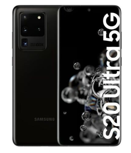 New Samsung Galaxy S20 Ultra 5G G988U 12+128GB Factory Unlocked GSM+CDMA 108MP
