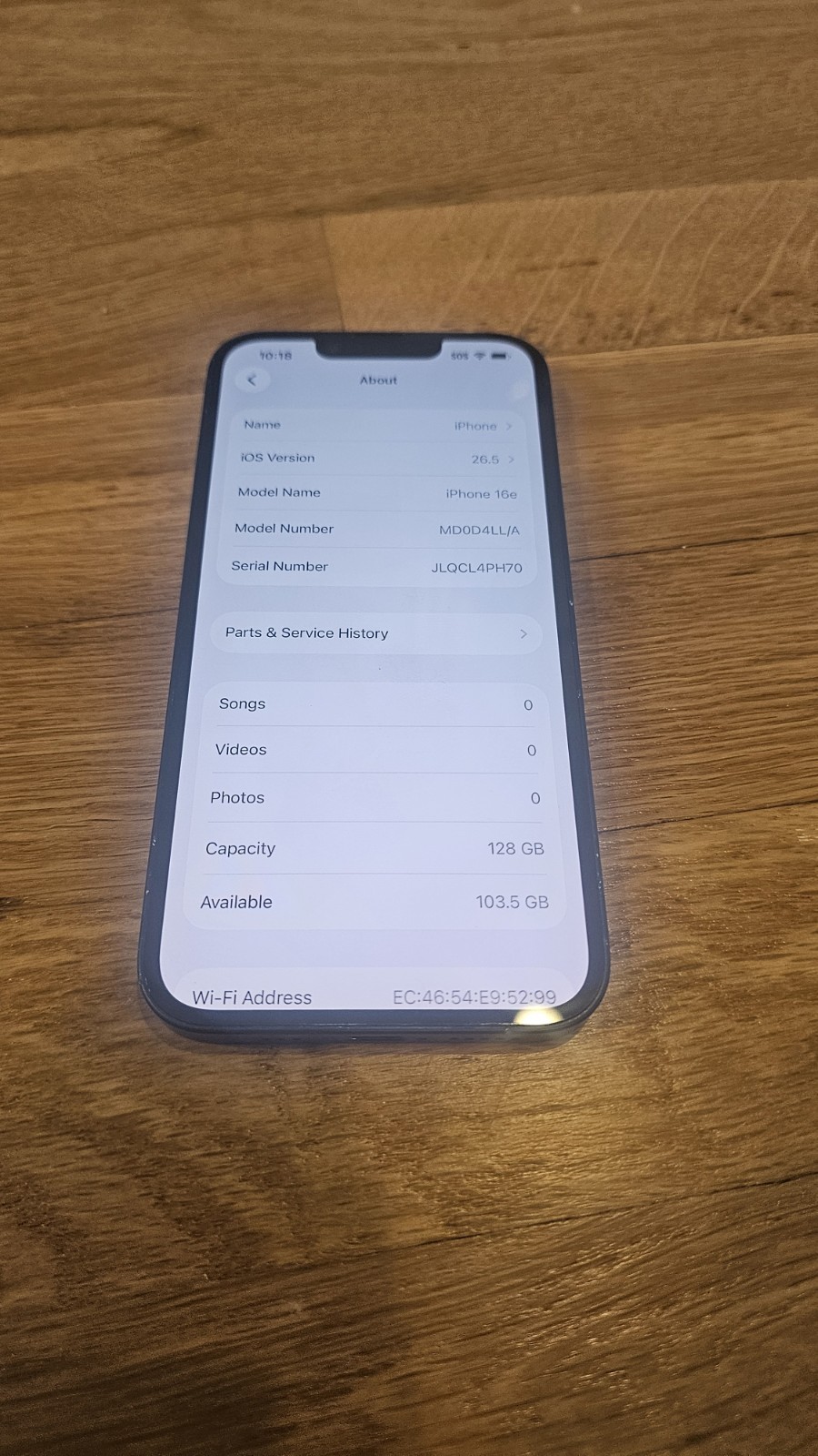 Apple iPhone 16e – 128 GB – Black (AT&T) – READ DESCRIPTION