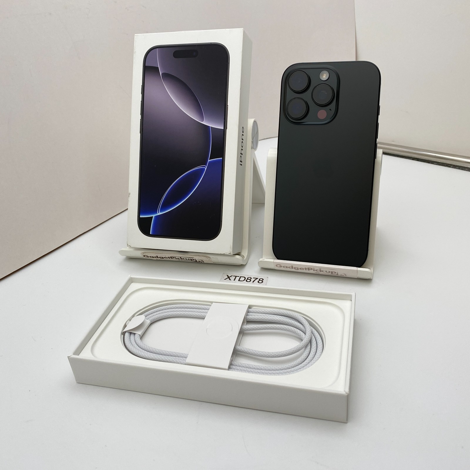 Apple iPhone 16 Pro – 128GB – Black Titanium (Unlocked) -Open Box