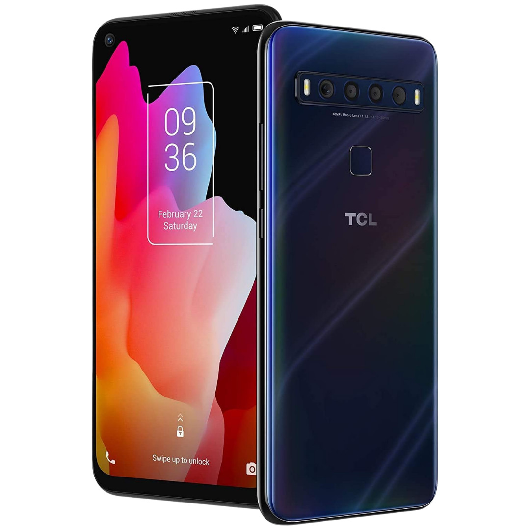 TCL 10L T770B 6.53″ Display 64GB Unocked Android Smartphone 48MP Camera READ