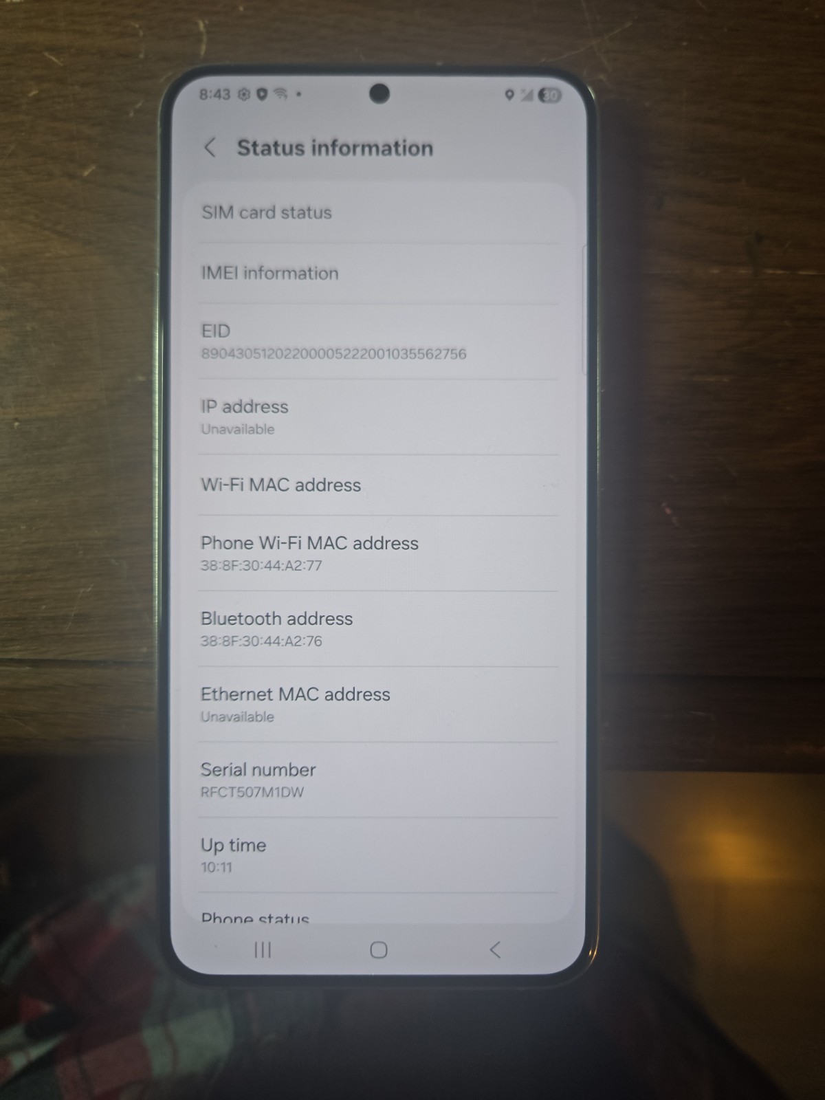 Samsung Galaxy S22 Ultra – 256 GB – Phantom White (Unlocked)