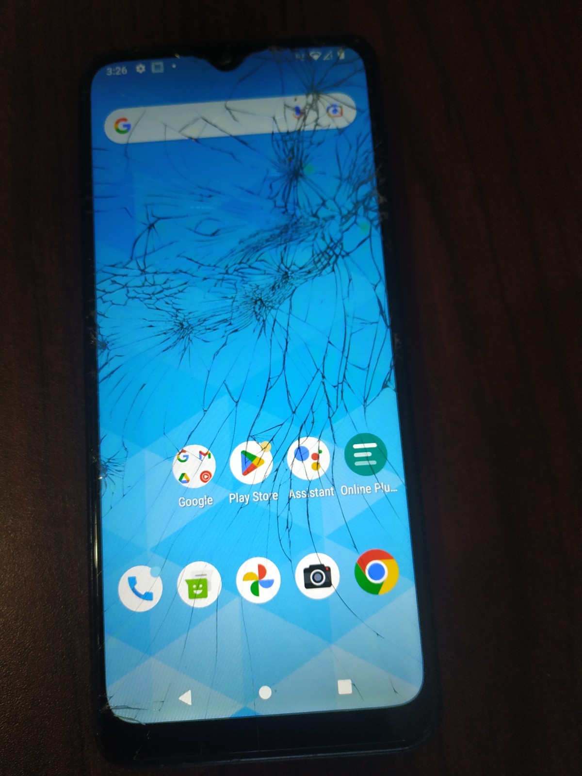 T-Mobile Revvl V+ 5G 64GB Nebula Black For parts