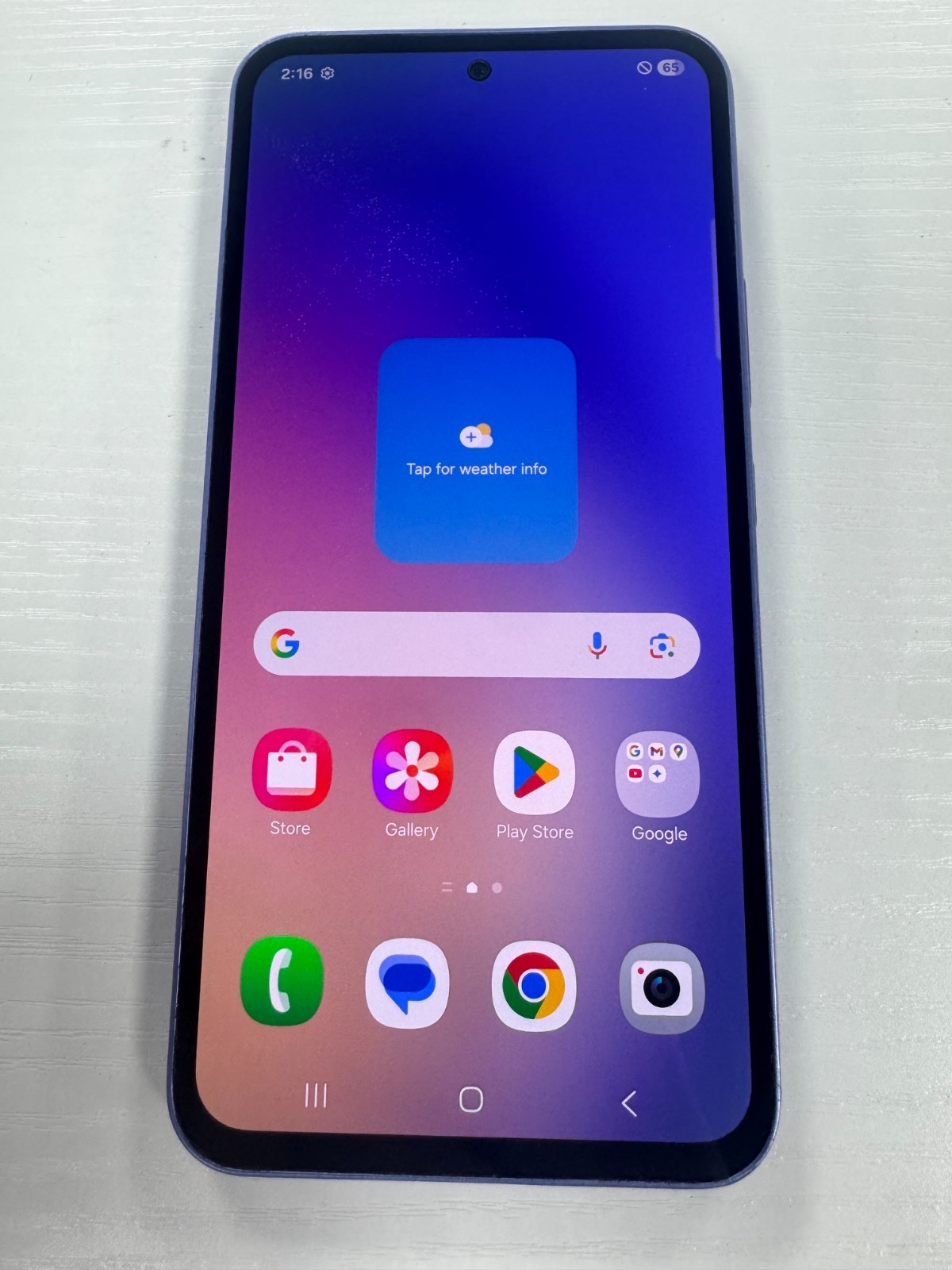 Samsung Galaxy A54 5G – SM-A546U – 128 GB – Violet (Unlocked) Excellent Cond
