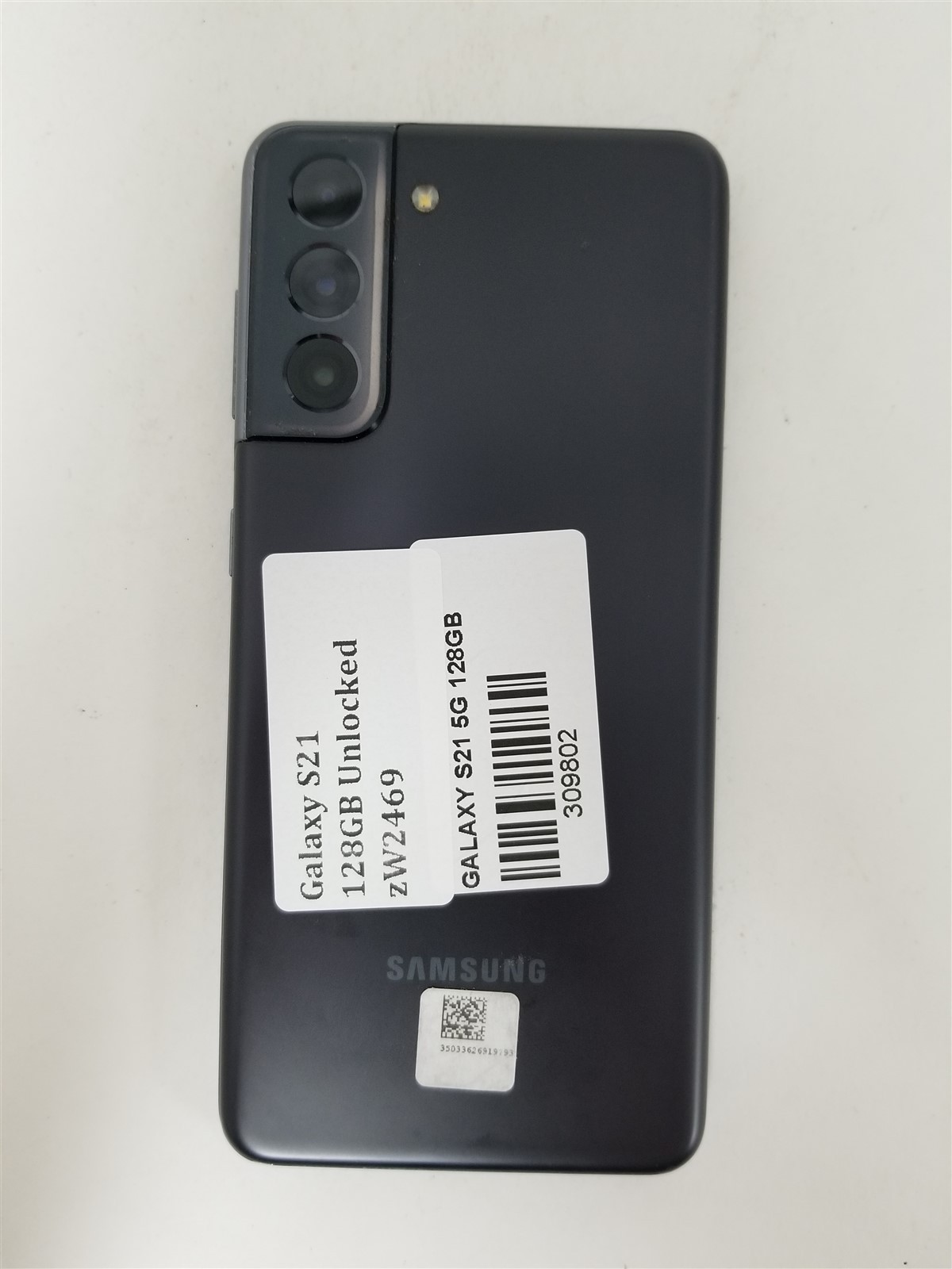 Samsung Galaxy S21 128GB Gray SM-G991U (Unlocked) Discounted zW2469