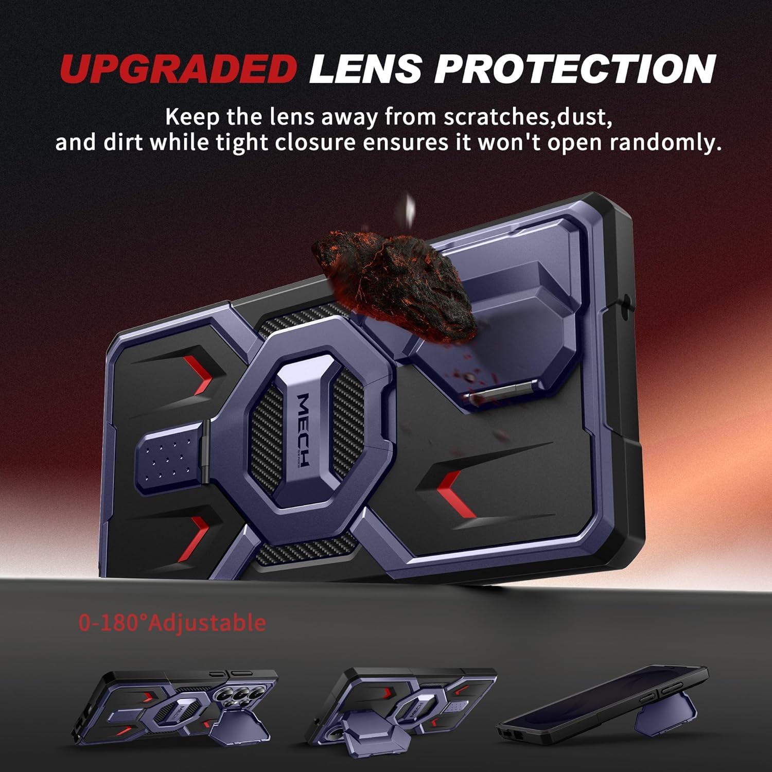 Magnetic Stand for Samsung Galaxy S26 Ultra Case, Camera Cover & 2 Front Frames