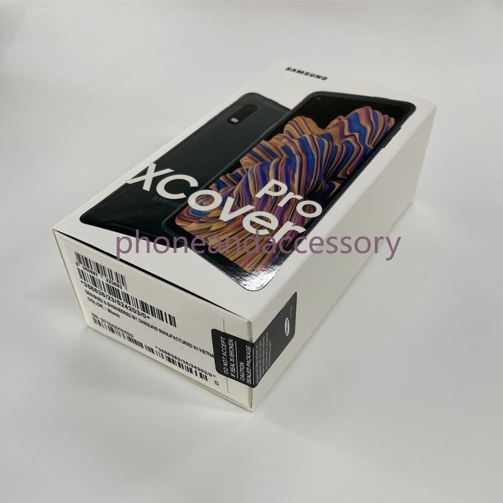 Samsung Galaxy Xcover Pro SM-G715U1 6.3″ Black Unlocked(Any Carrier)- New Sealed